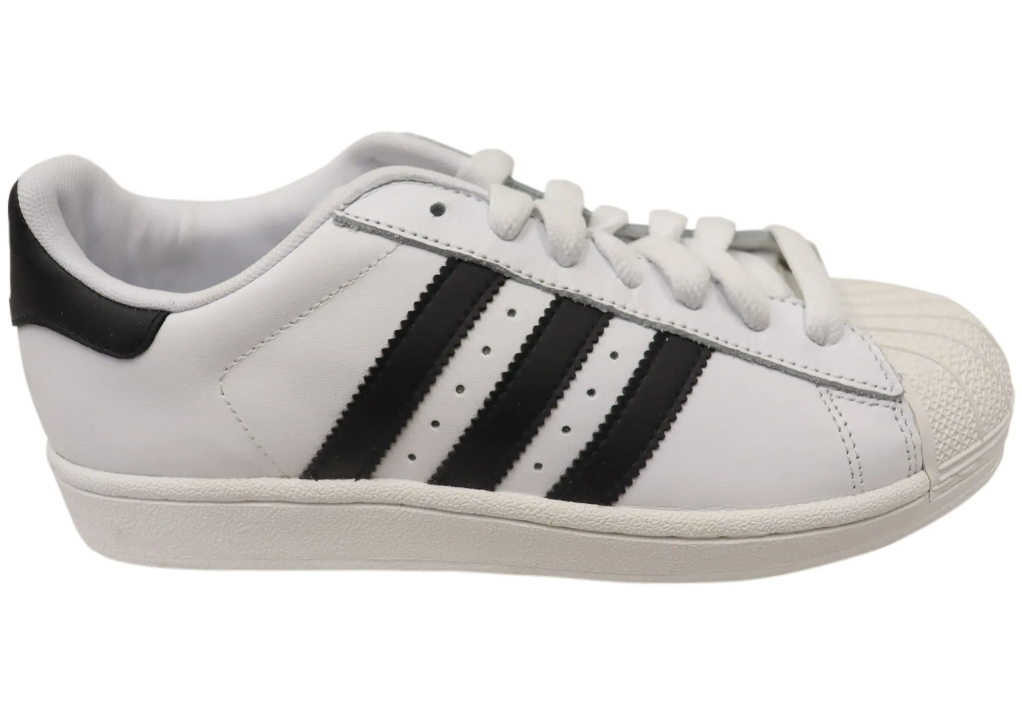 Adidas Mens Superstar II Shoes White Black