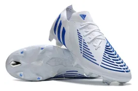 adidas Predator Edge.1 Low FG - White Hi-Res Blue