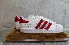 Adidas Superstar Cavallino Rosso & Strass