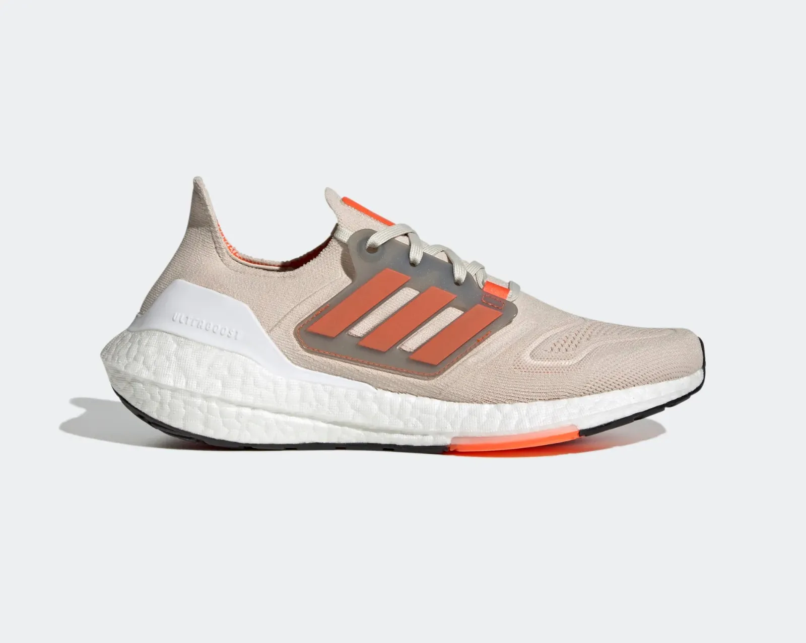 Adidas UltraBoost 22 Aluminium Impact Orange Core Black GX6643