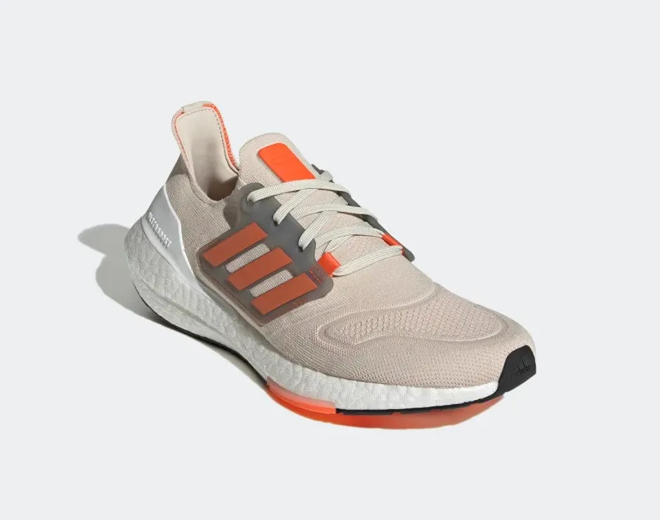 Adidas UltraBoost 22 Aluminium Impact Orange Core Black GX6643