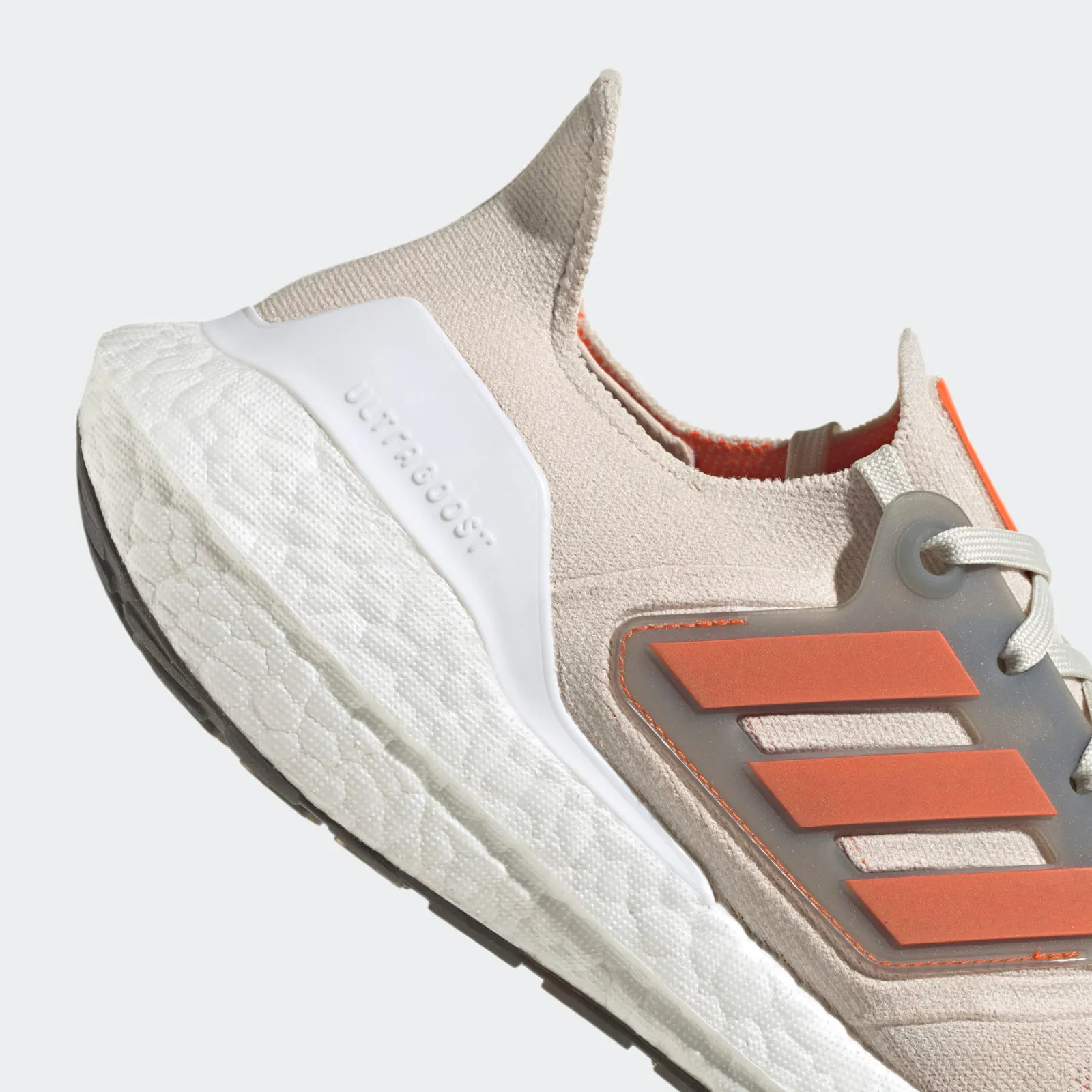 Adidas UltraBoost 22 Aluminium Impact Orange Core Black GX6643