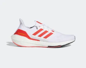 Adidas Ultraboost 22 Cloud White Vivid Red Beam Yellow HP2485