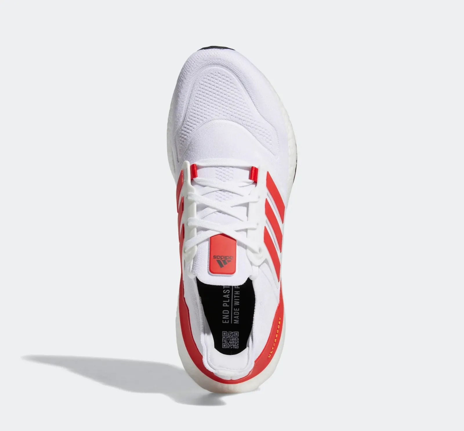 Adidas Ultraboost 22 Cloud White Vivid Red Beam Yellow HP2485