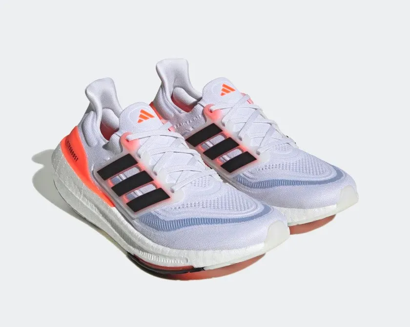 Adidas Ultraboost Light Cloud White Core Black Solar Red HQ6351