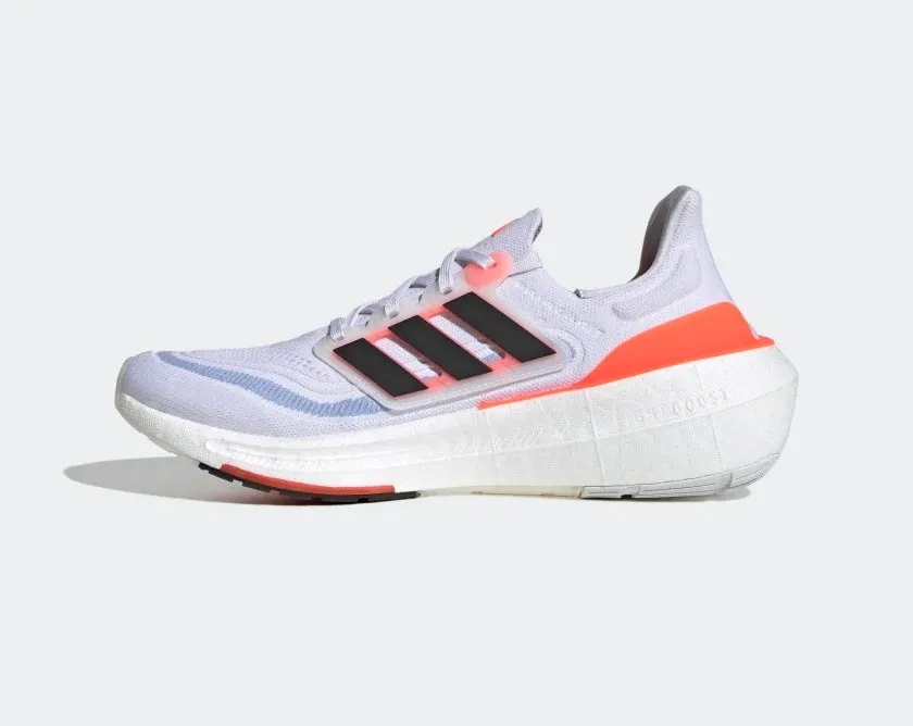 Adidas Ultraboost Light Cloud White Core Black Solar Red HQ6351