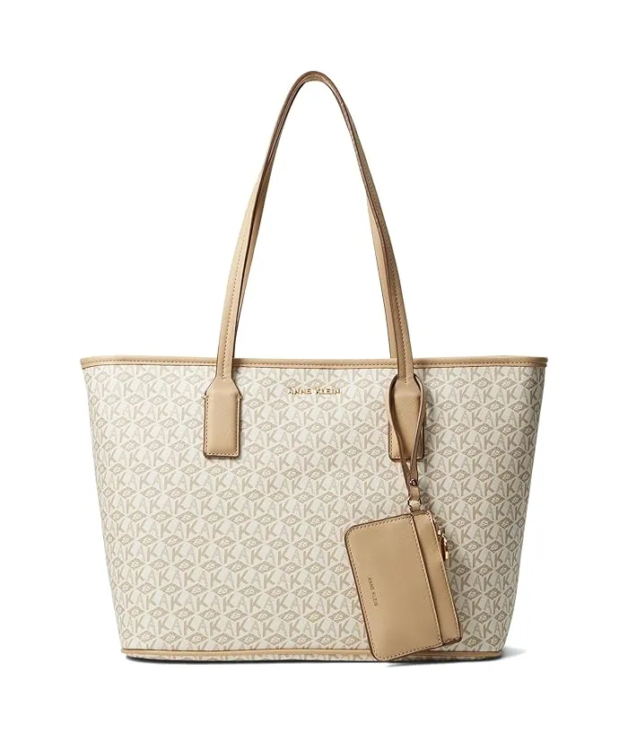 Anne Klein AK Cube Logo Tote