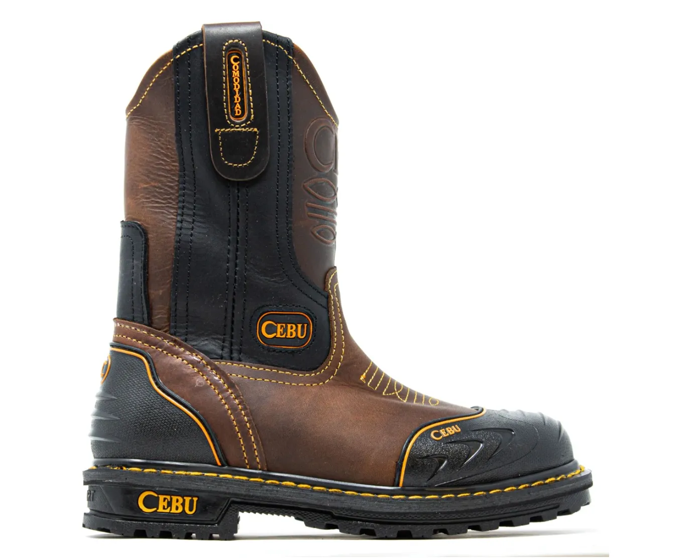 ATK FARMER - Cebu Men's Steel Toe Work Boot - Cafe