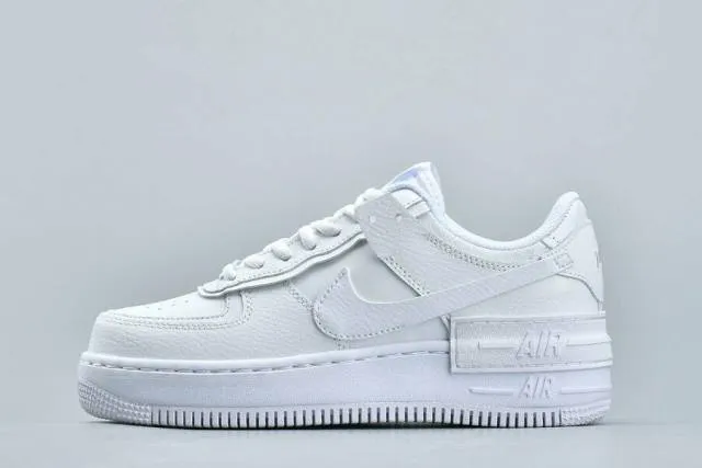 AUTHENTIC NIKE AIR FORCE 1 Shadow Triple White CI0919 10...