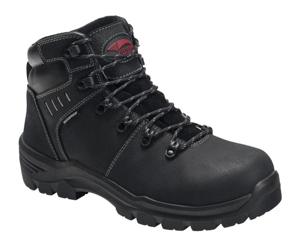 Avenger 7400 Foundation 6" Waterproof Carbon Nanofiber Toe Boot - Black