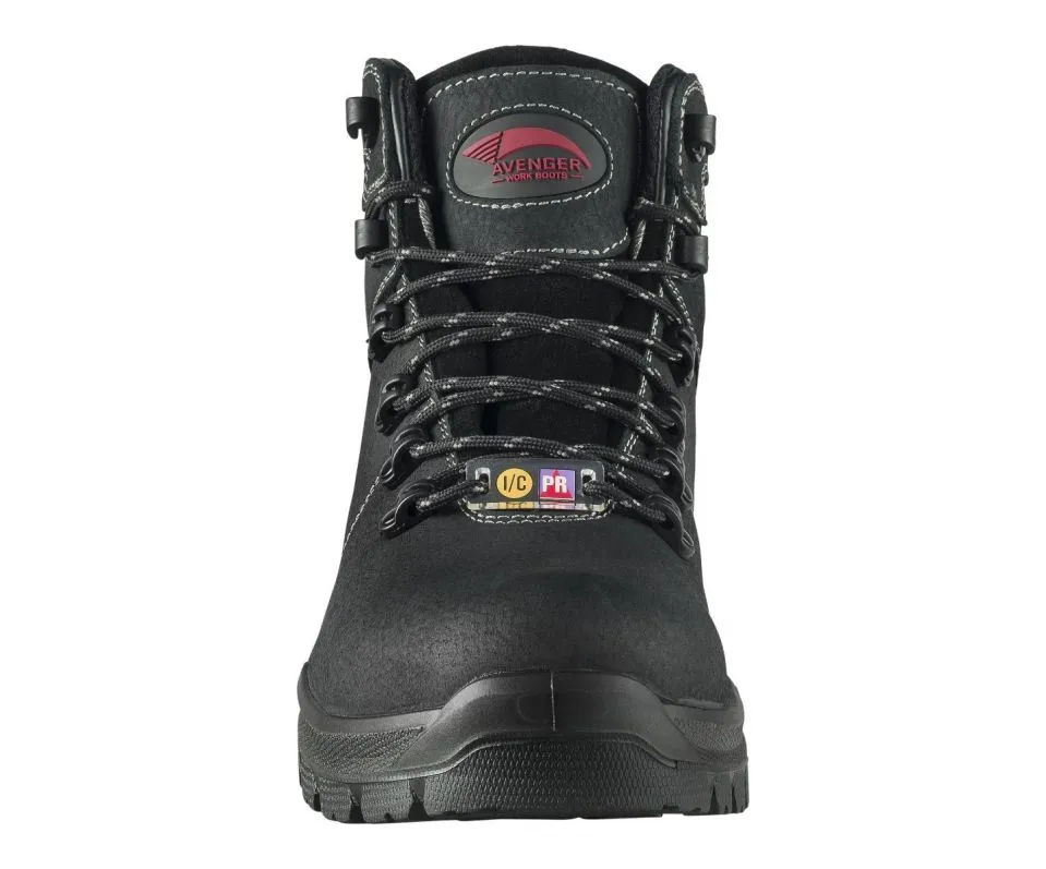 Avenger 7400 Foundation 6" Waterproof Carbon Nanofiber Toe Boot - Black