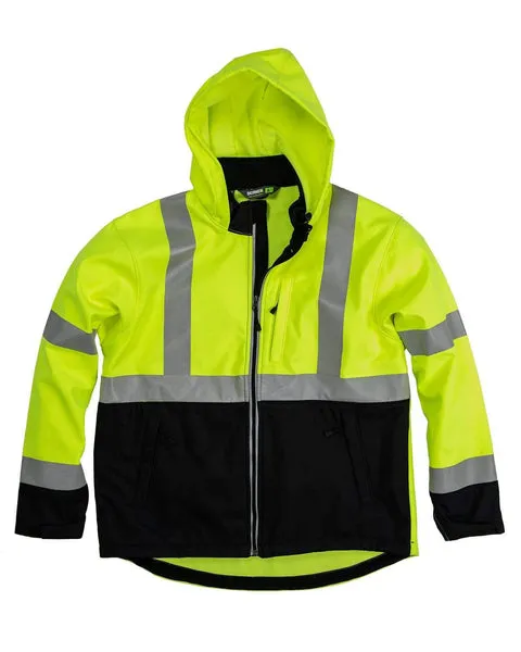 Berne - Men's Hi-Vis Type R Class 3 Softshell Jacket