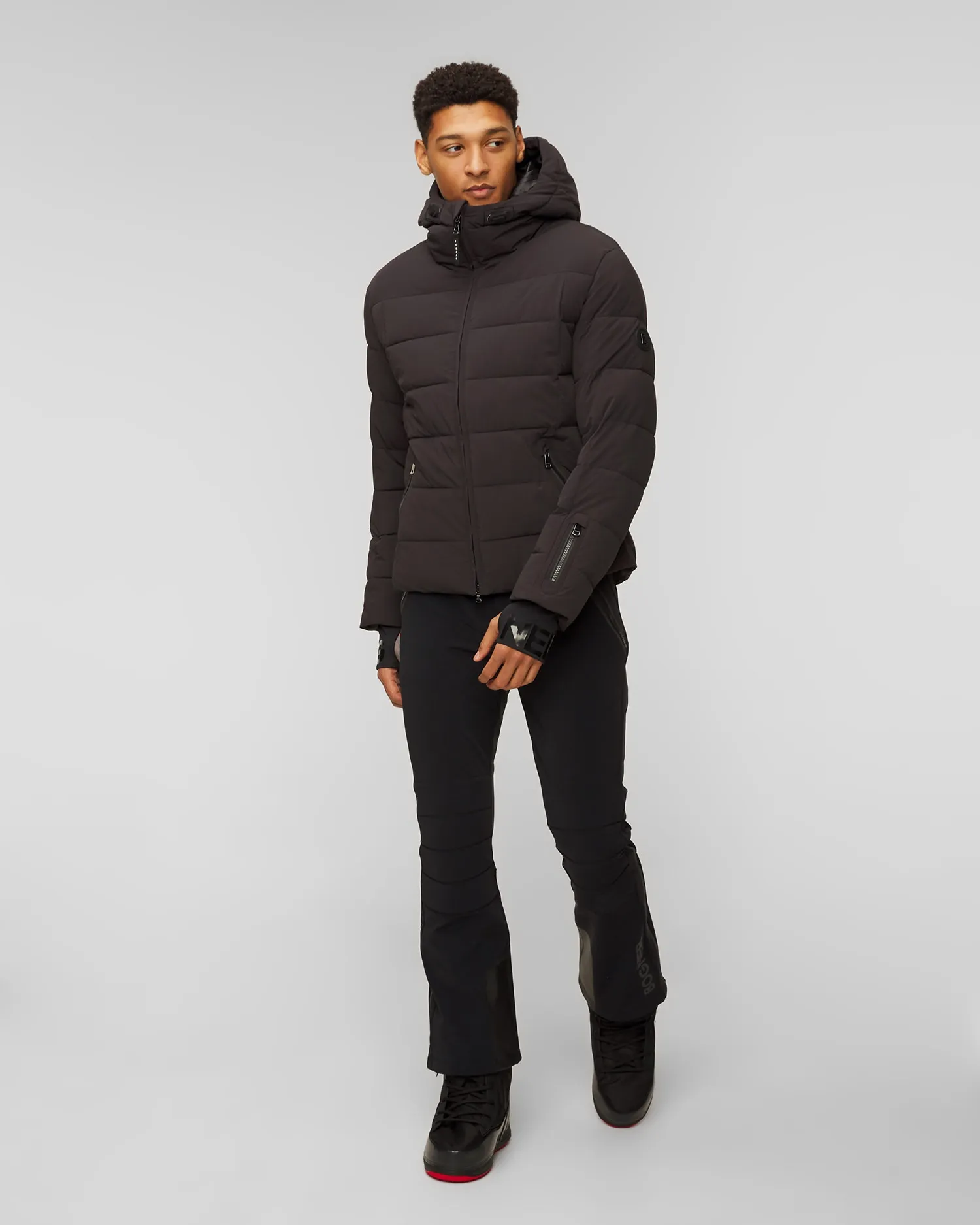 Black men's ski jacket BOGNER Nilo 31487517-26