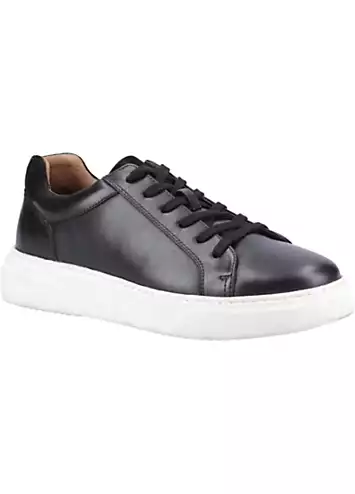 Black Whelan Trainers by Hush Puppies | Look Again