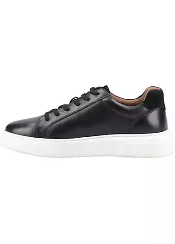 Black Whelan Trainers by Hush Puppies | Look Again