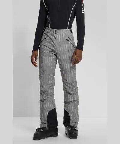 Boss x Perfect Moment pinstripe ski trousers