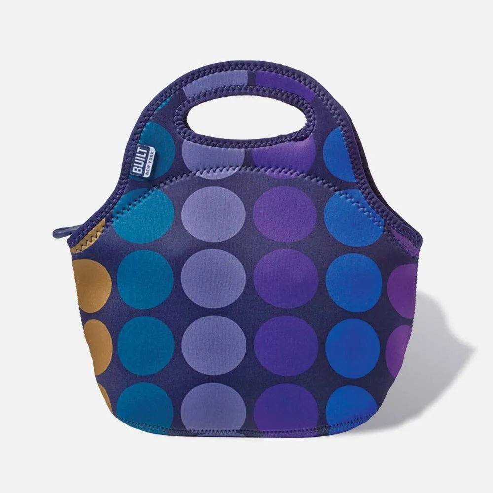 Built NY - Gourmet Getaway Lunch Tote - Plum Dot