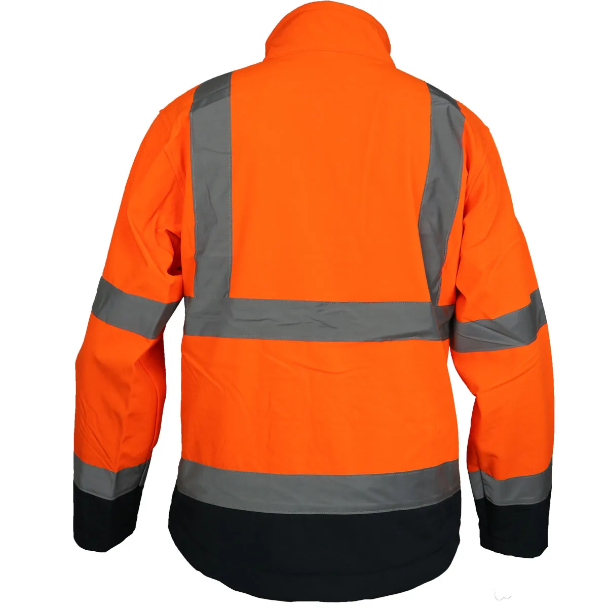 Buy High Visibility Softshell 2 Tone Jacket with Full zip Front Fastening Sizes S- 5XL Hi Vis Viz Reflective Workwear - Fast UK 