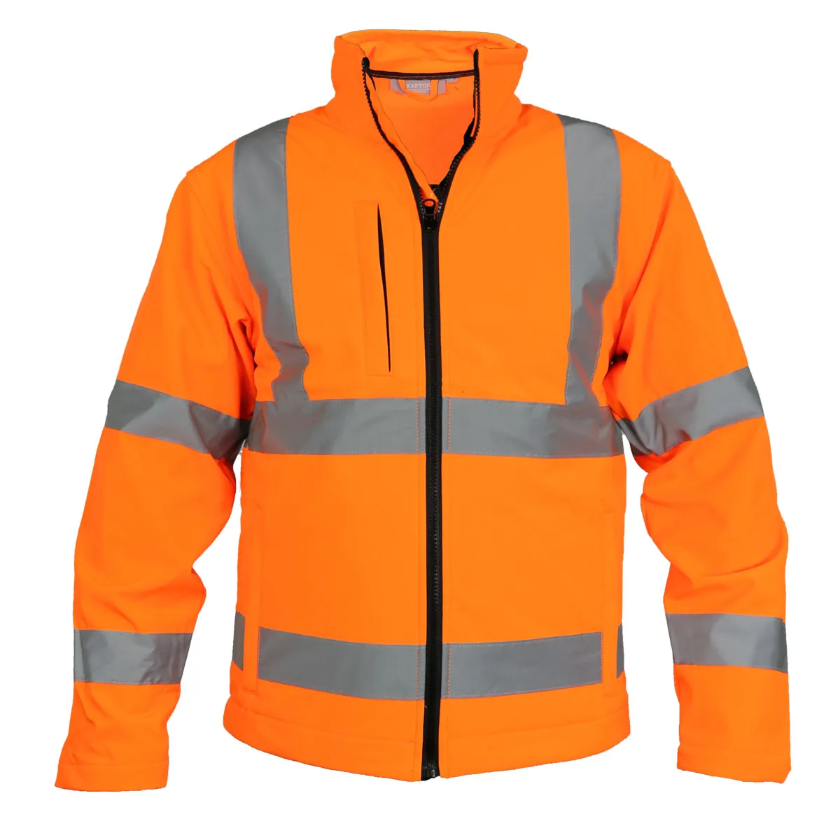 Buy High Visibility Softshell Jacket with Full zip Front Fastening Sizes S- 5XL Hi Vis Viz Reflective Workwear - Fast UK Deliver