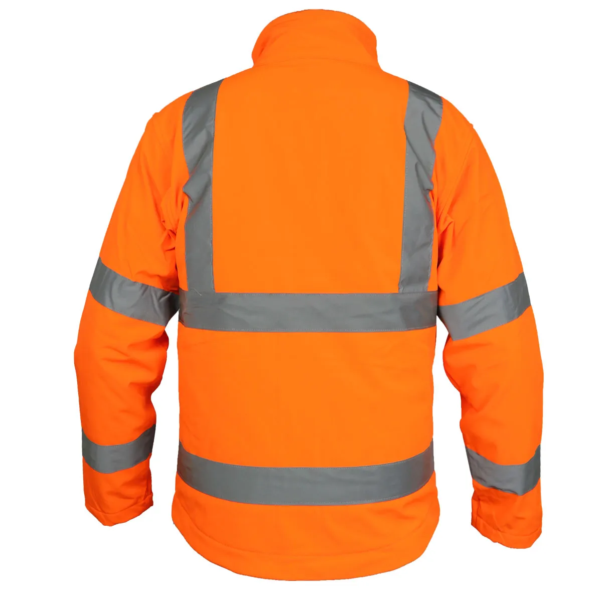 Buy High Visibility Softshell Jacket with Full zip Front Fastening Sizes S- 5XL Hi Vis Viz Reflective Workwear - Fast UK Deliver