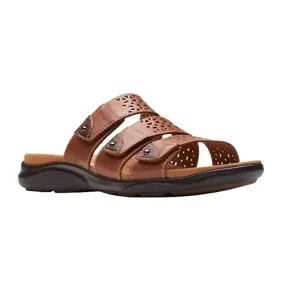 Clarks Women's Kilty Walk Slide Sandal Tan