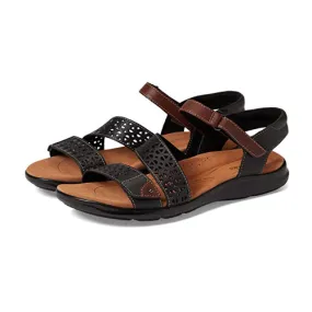 Clarks Women's Kitly Way Sandal Black