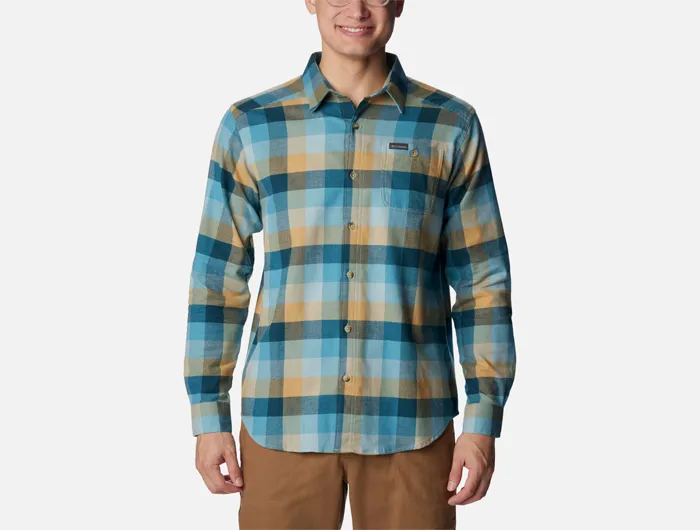 Columbia Men’s Cornell Woods Flannel Long Sleeve Shirt