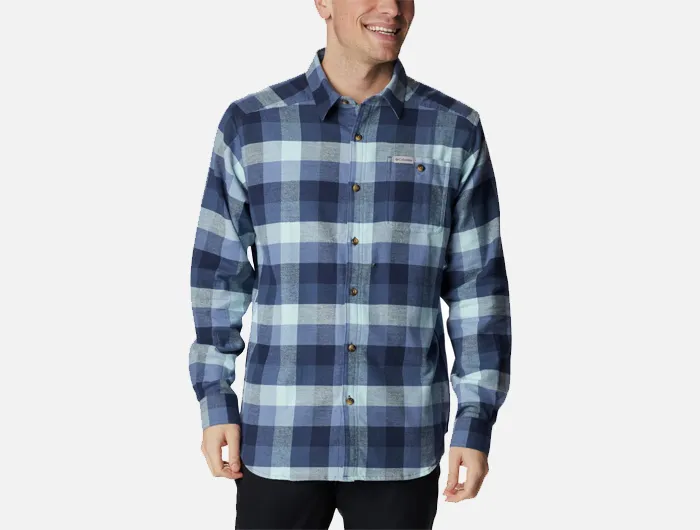 Columbia Men’s Cornell Woods Flannel Long Sleeve Shirt