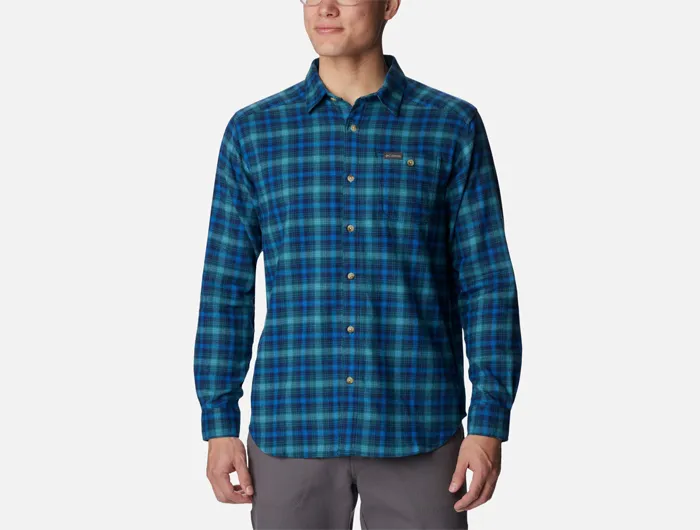 Columbia Men’s Cornell Woods Flannel Long Sleeve Shirt