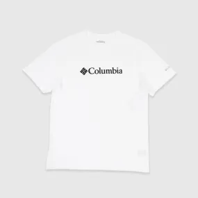 Columbia SS CSC Basic Logo Tee - White