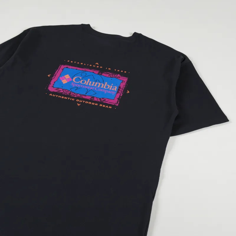 Columbia Wintertrainer Graphic T Shirt Black