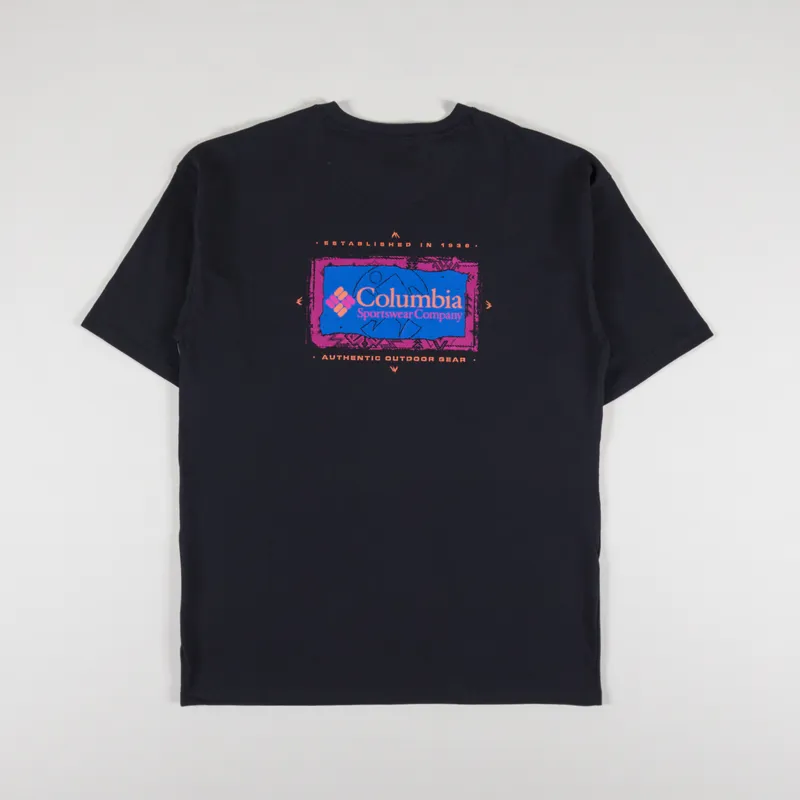 Columbia Wintertrainer Graphic T Shirt Black