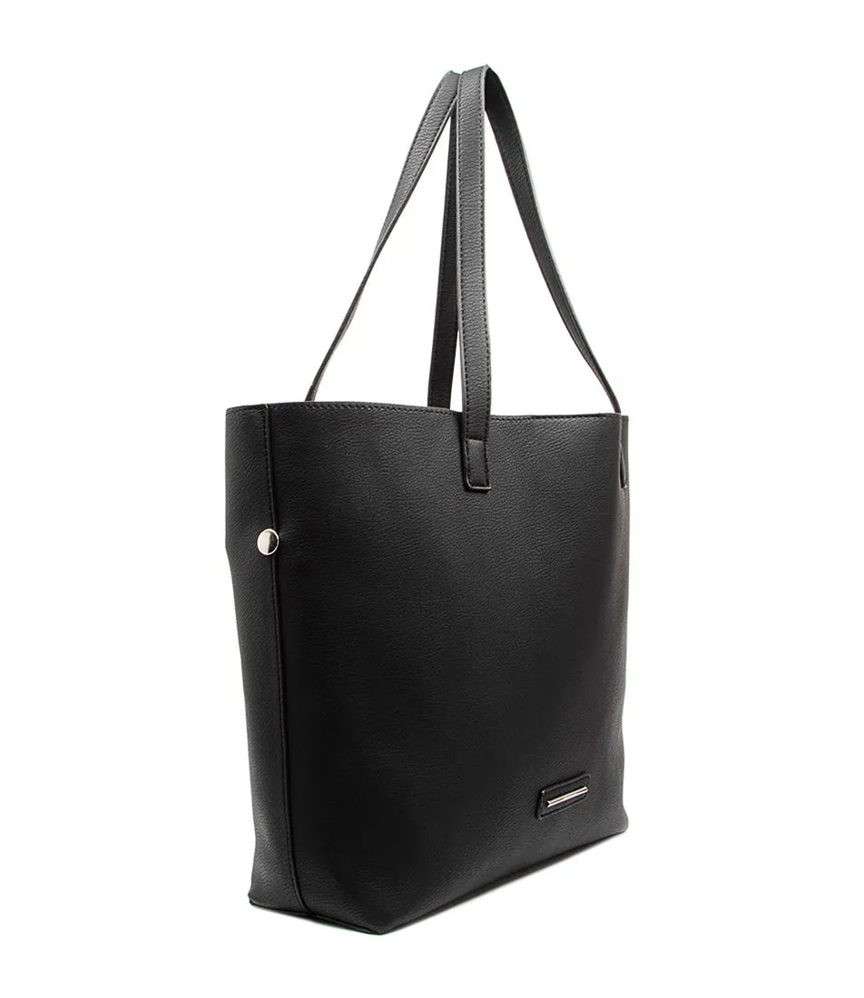 DIANA FERRARI Apollo Tote Df Black Snake Smooth