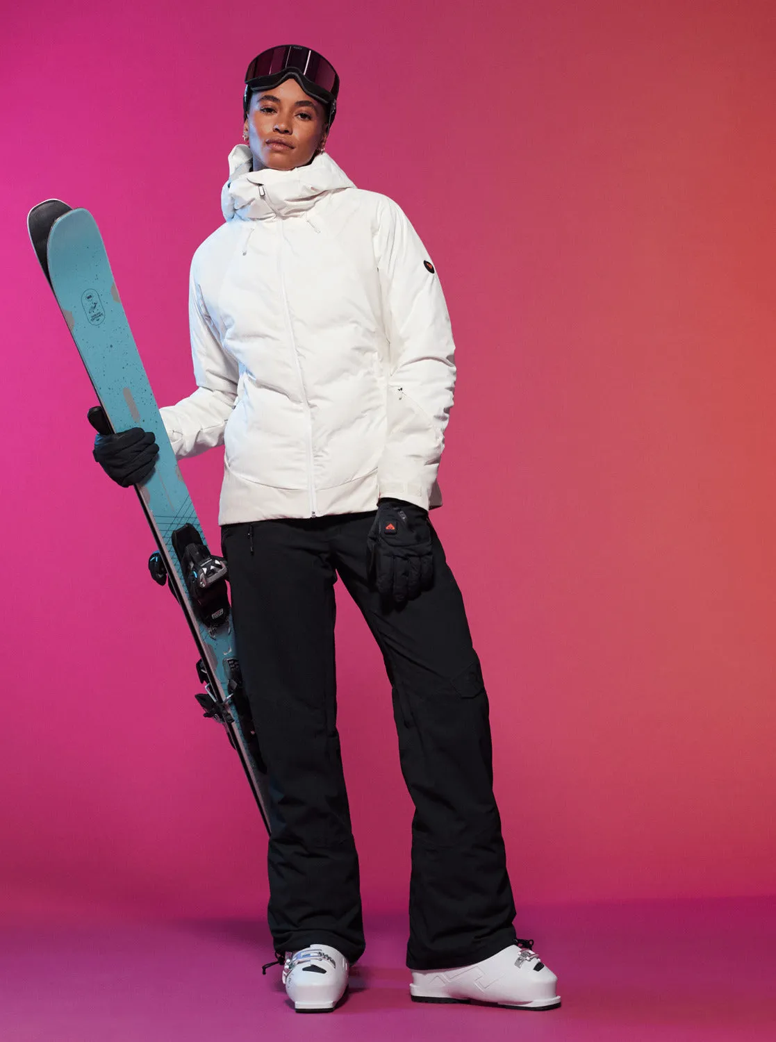 Dusk Warmlink Technical Snow Jacket - Egret