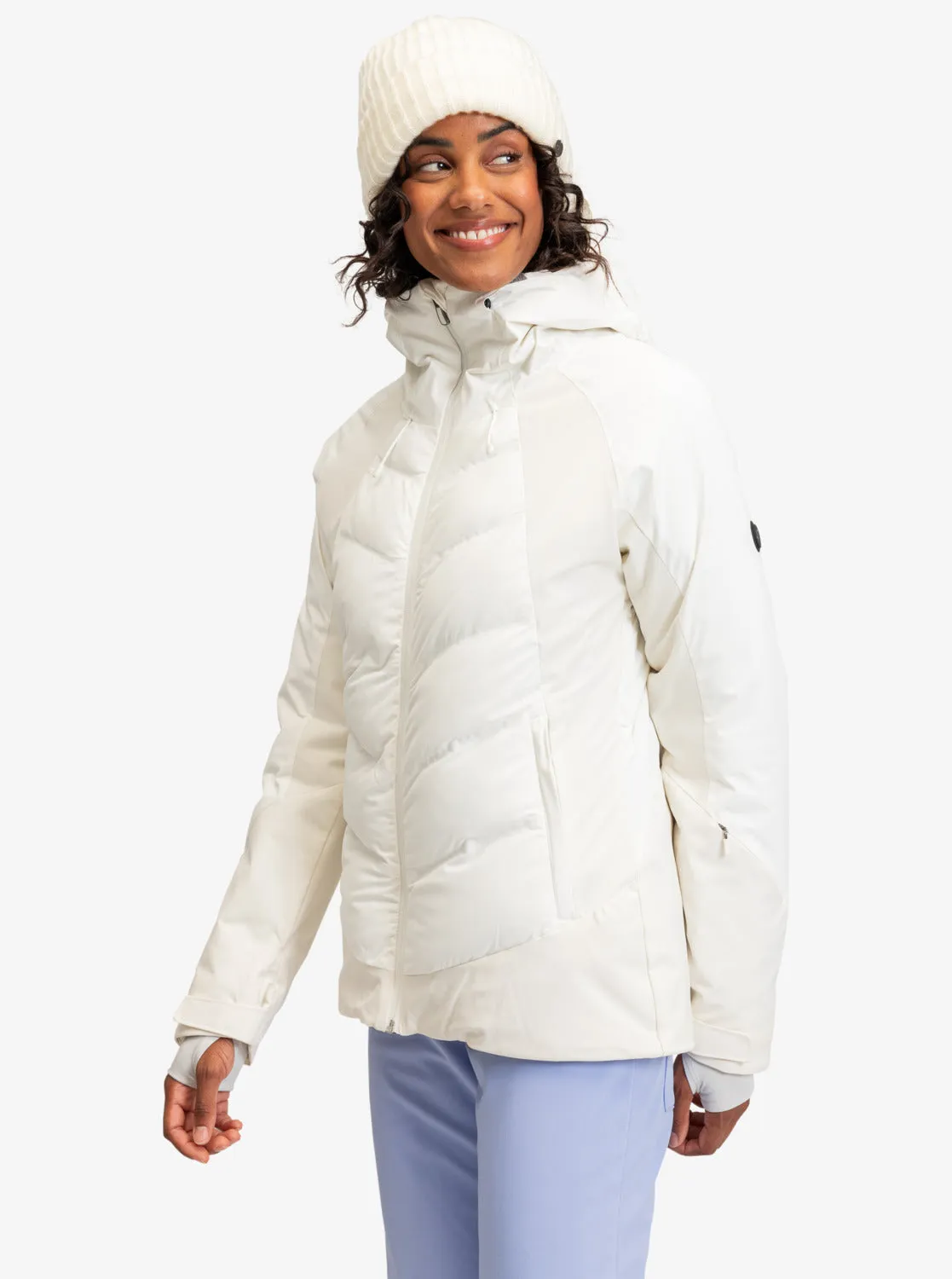 Dusk Warmlink Technical Snow Jacket - Egret