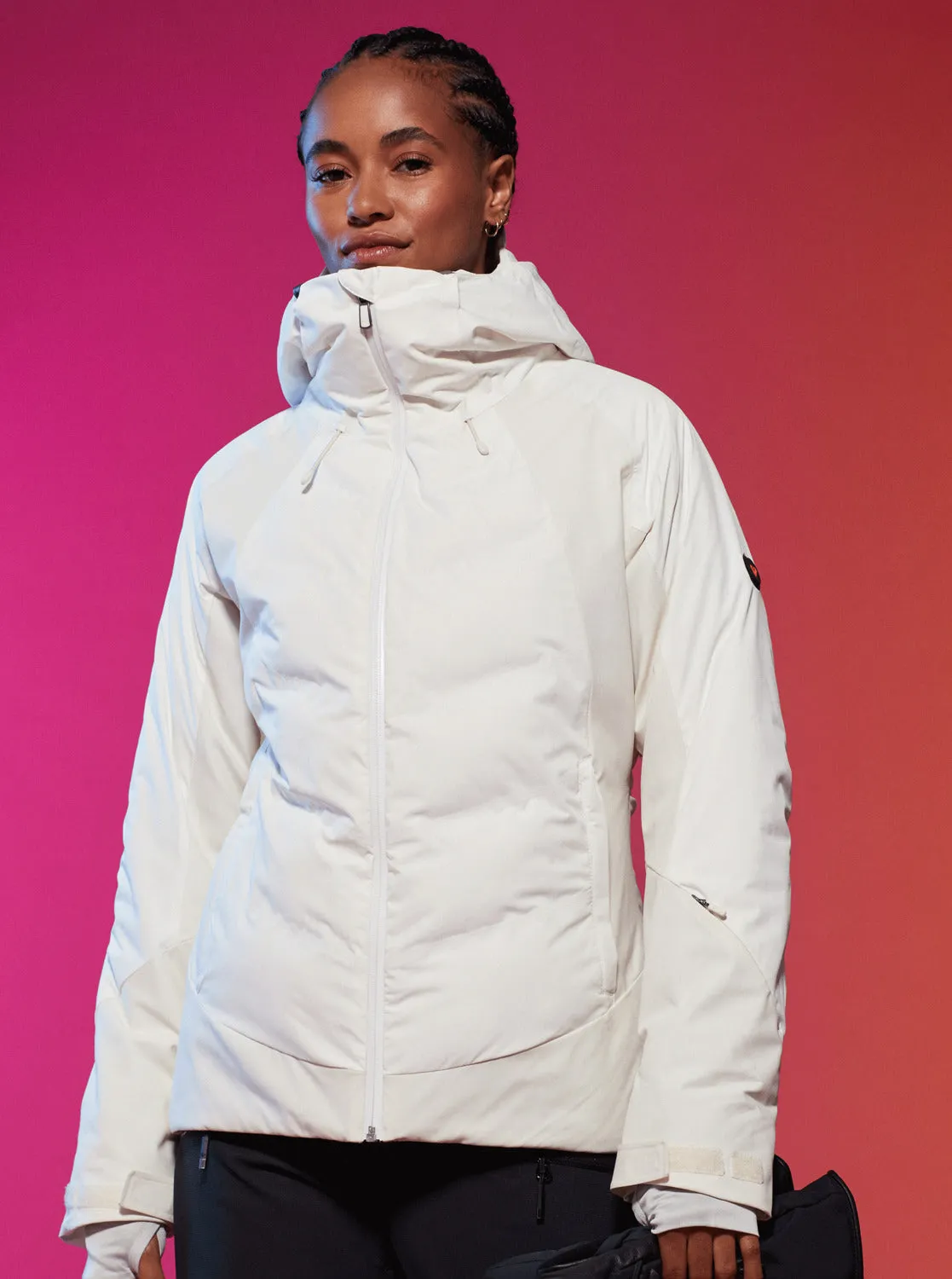 Dusk Warmlink Technical Snow Jacket - Egret