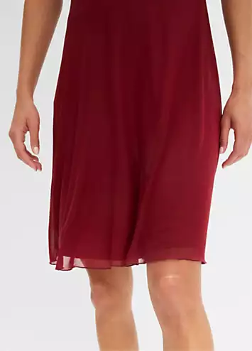 Flared Embellished Wrap Dress by bonprix | Look Again