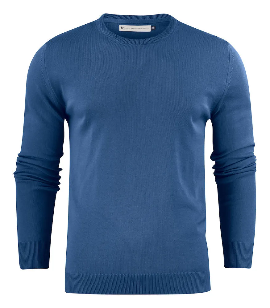 Harvest Portland r-neck pullover Blue fog L