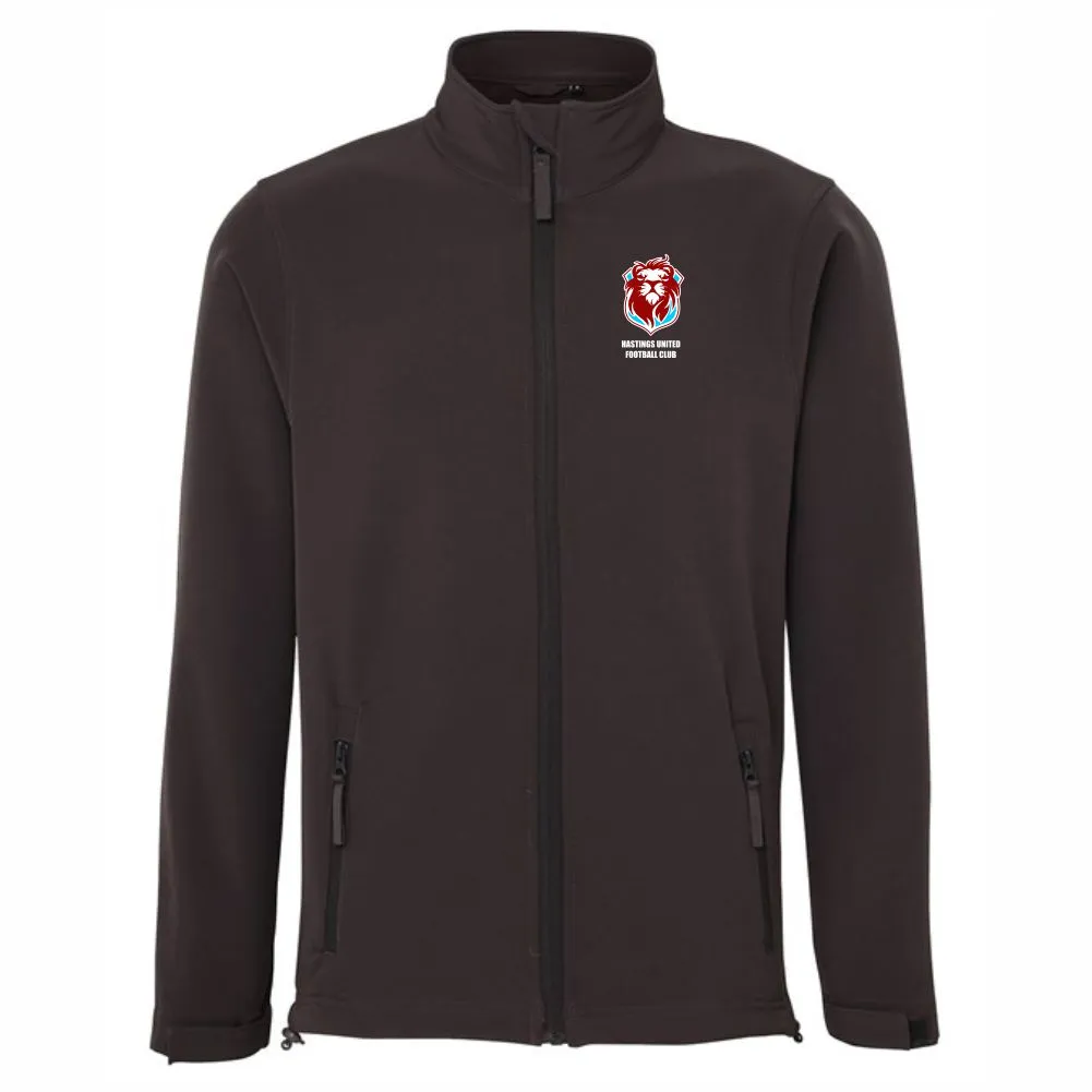 HASTINGS UNITED FC - CLUB PRO SOFTSHELL JACKET - Available in 3 colours - Superstitch 86