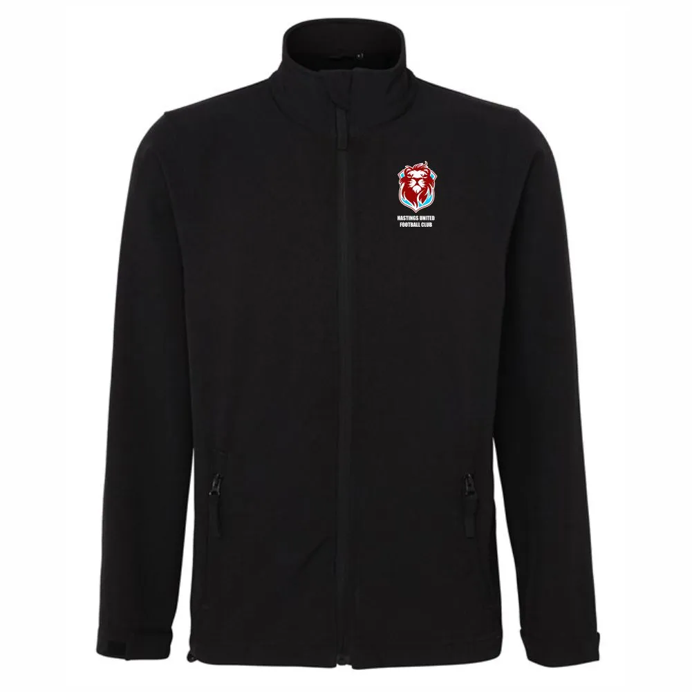 HASTINGS UNITED FC - CLUB PRO SOFTSHELL JACKET - Available in 3 colours - Superstitch 86