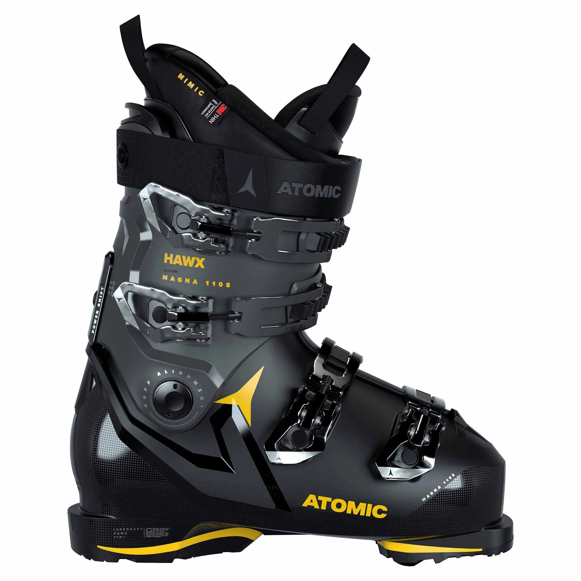 Hawx Magna 110 S Ski Boot 2024 - Black/Anthracite/Saffron