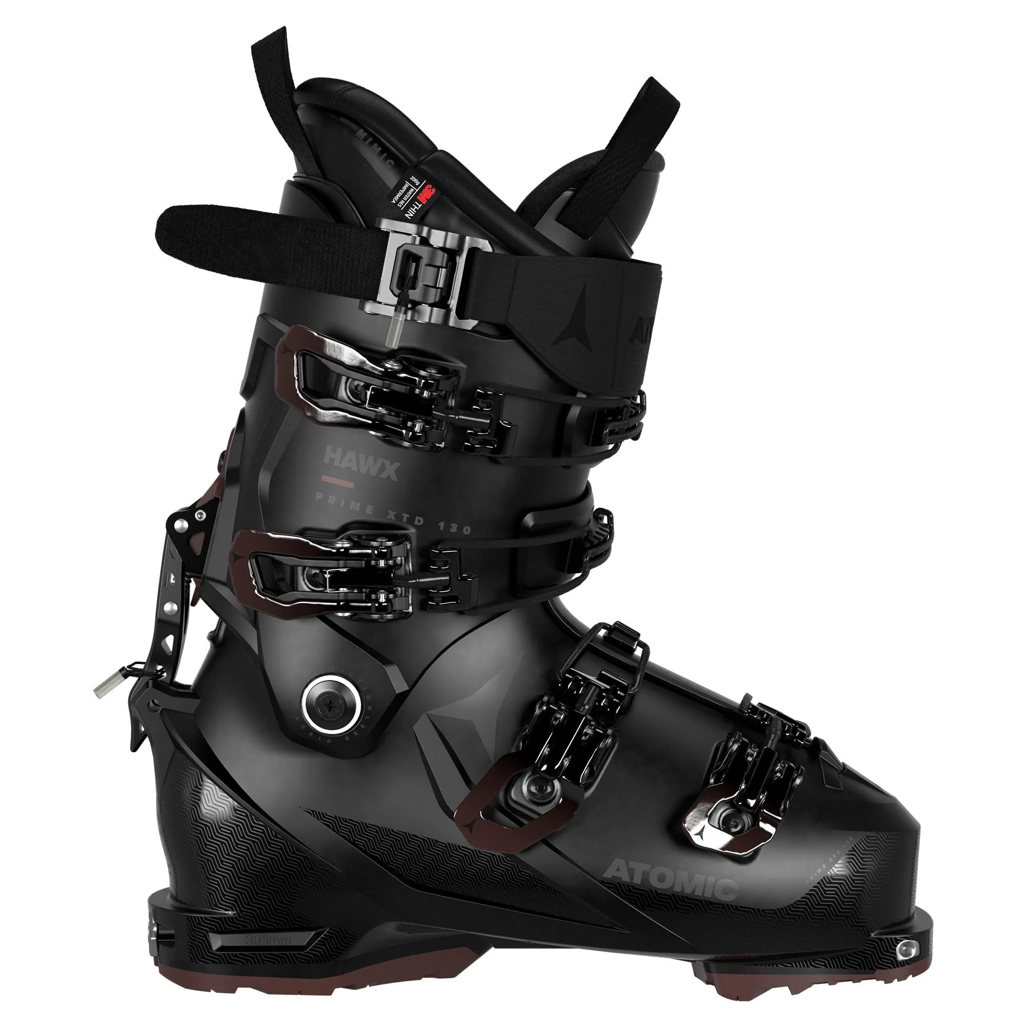 Hawx Prime XTD 130 CT GW Ski Boot 2023 - Black/Rust