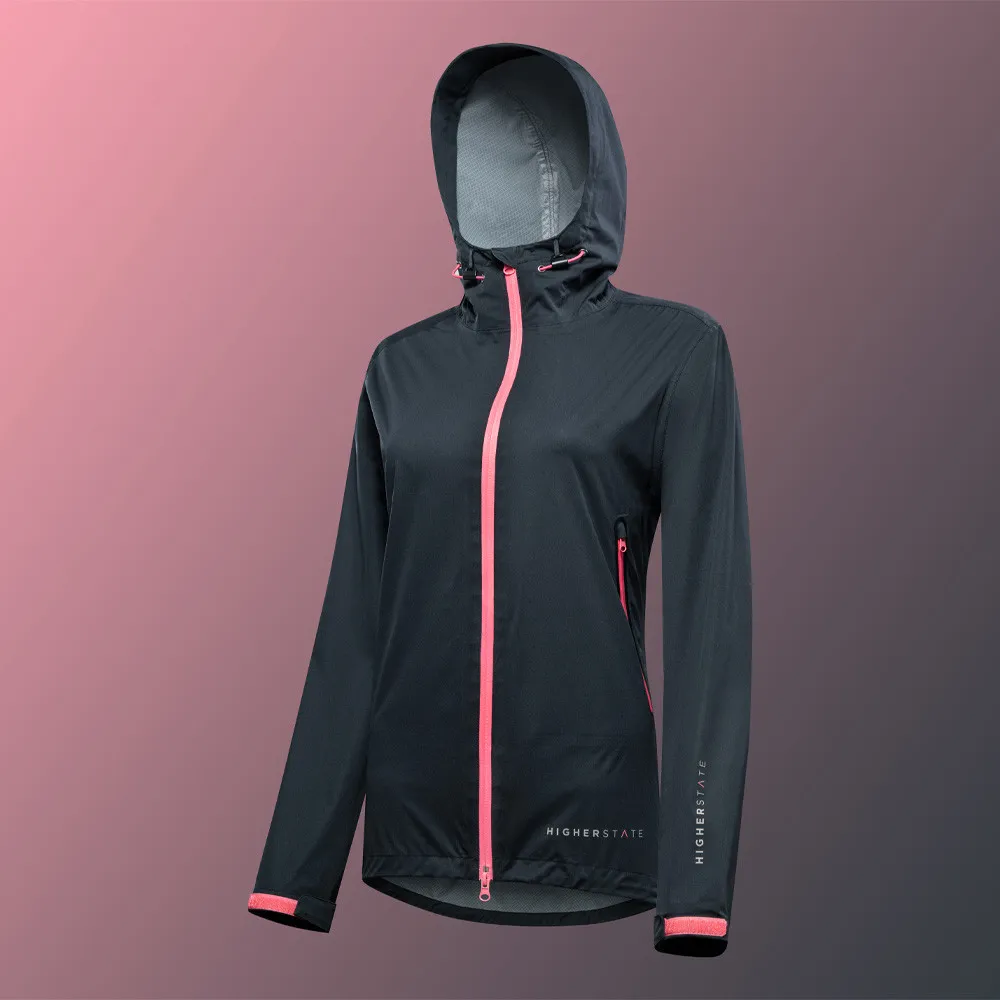 Higher State Mountain-Stretch Waterproof Women's Running Jacket