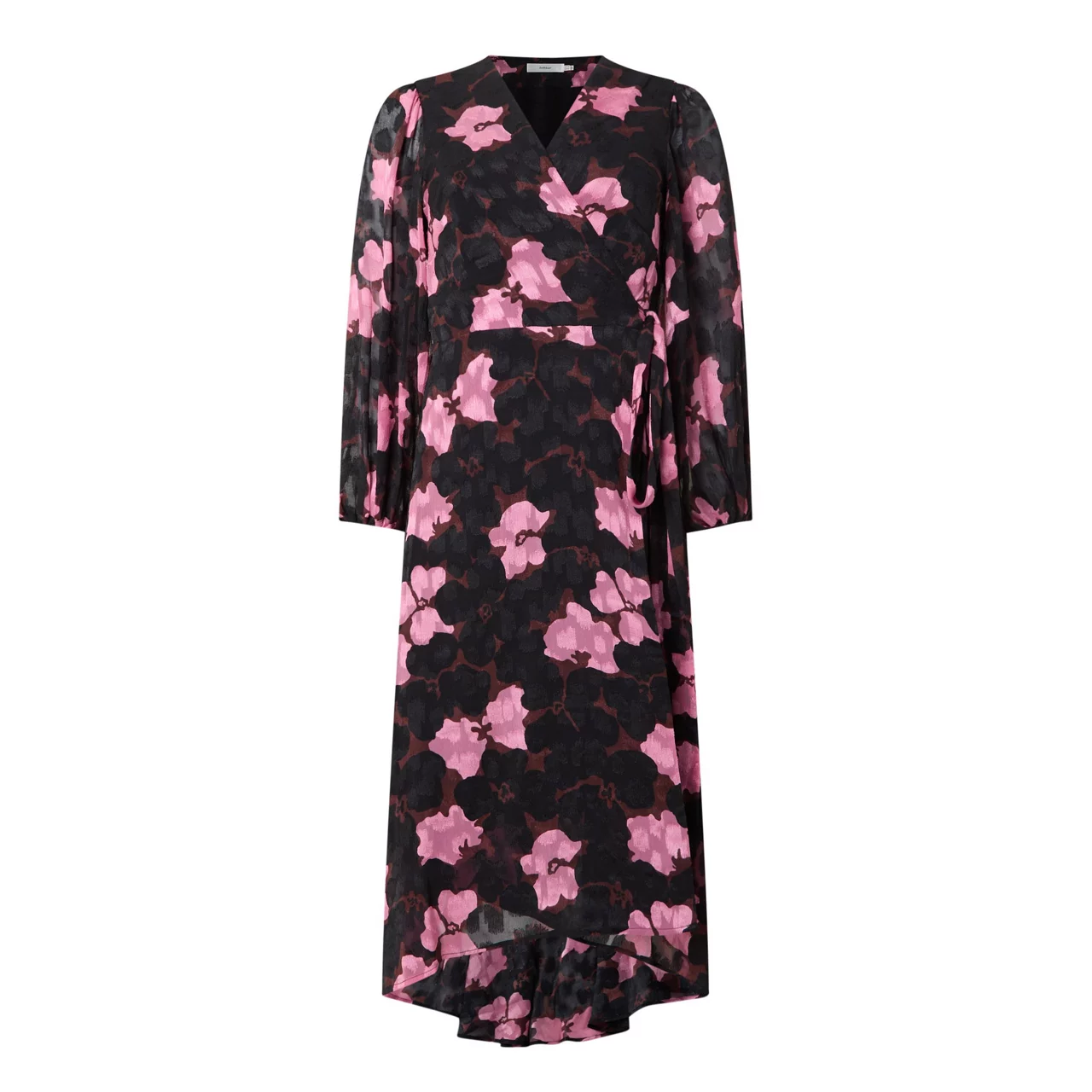 INWEAR Basira Floral Wrap Dress - Pink