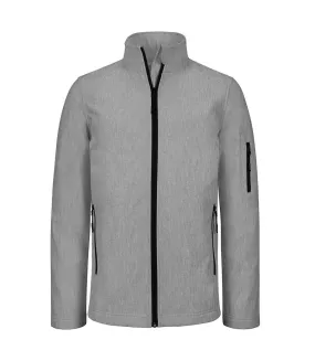 Kariban Mens Contemporary Softshell 3 Layer Performance Jacket (Marl Grey) - UTRW715