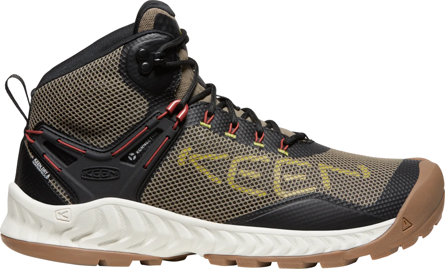 Keen Men's NXIS EVO Waterproof Boot Brindle-Citronelle | Buy Keen Men's NXIS EVO Waterproof Boot Brindle-Citronelle he