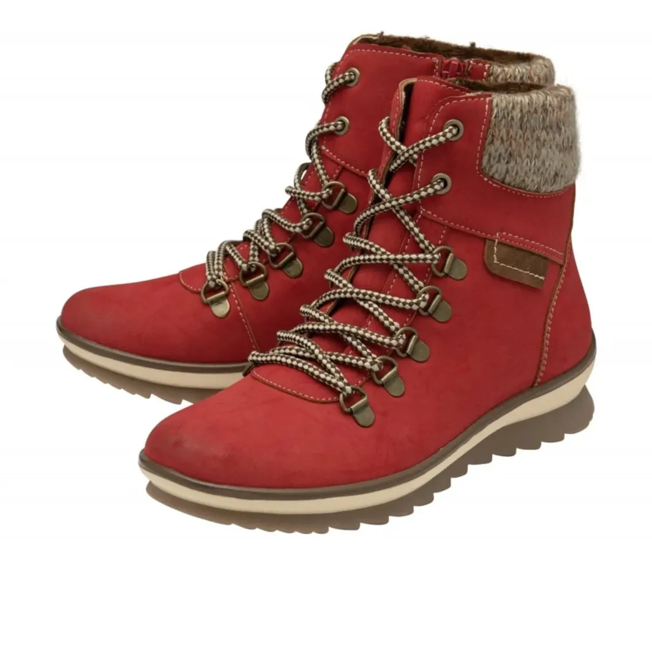 Lotus Libby ULB349RR00 Red Casual Ankle Boot