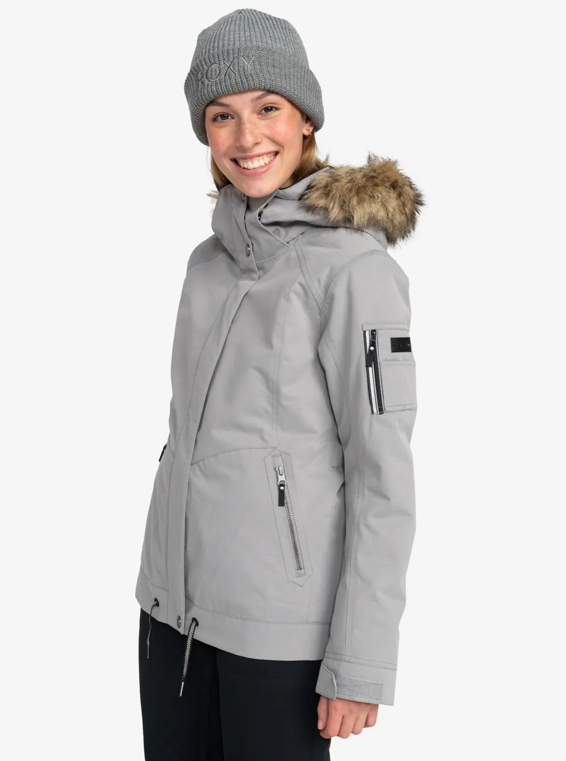 Meade Technical Snow Jacket - Heather Grey