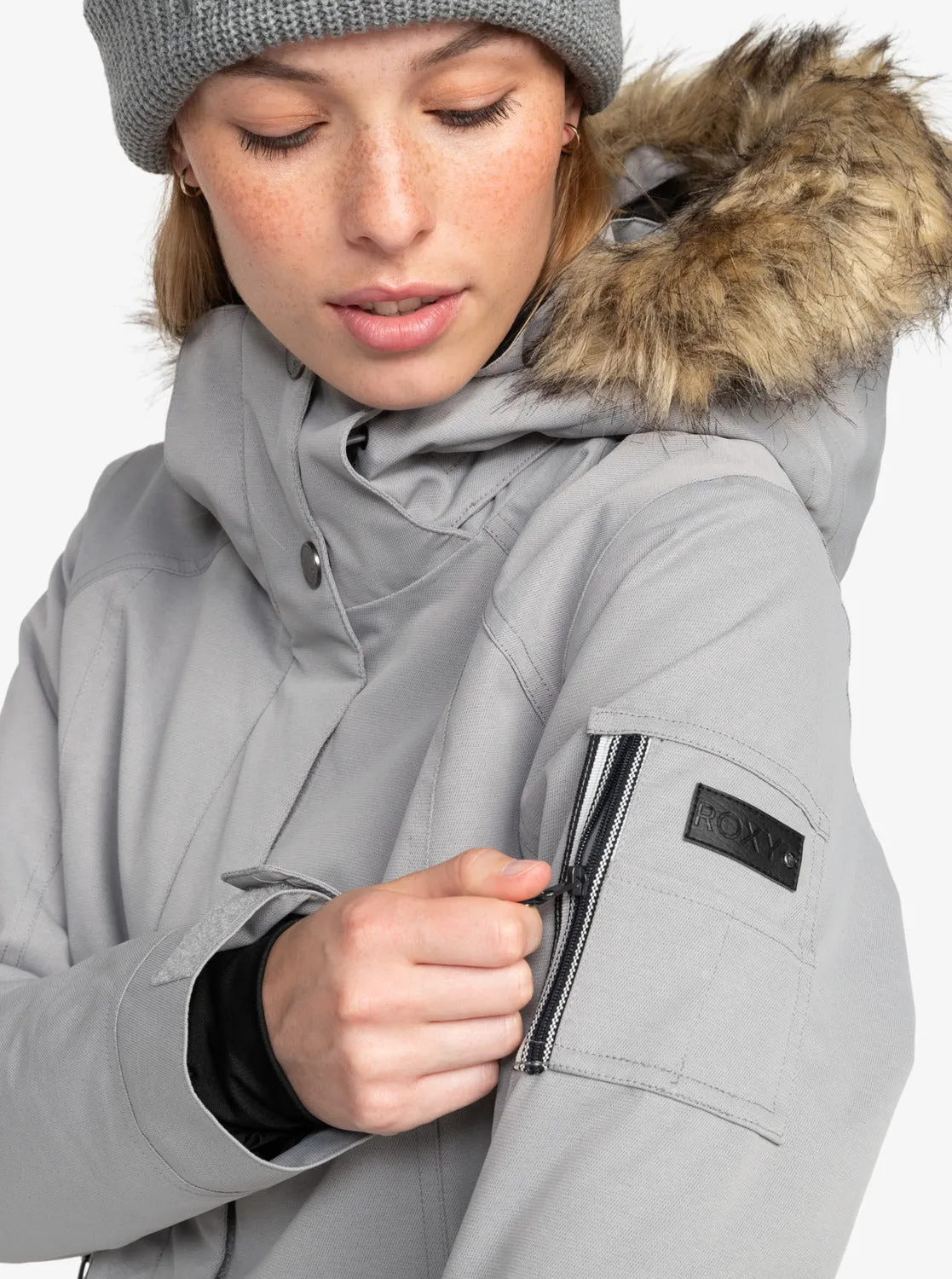 Meade Technical Snow Jacket - Heather Grey