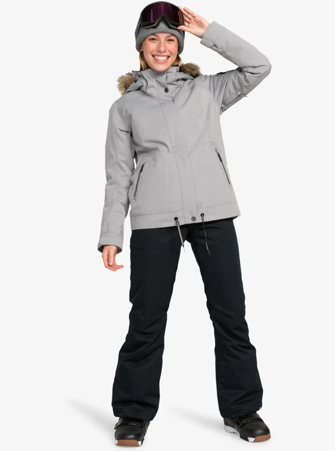 Meade Technical Snow Jacket - Heather Grey